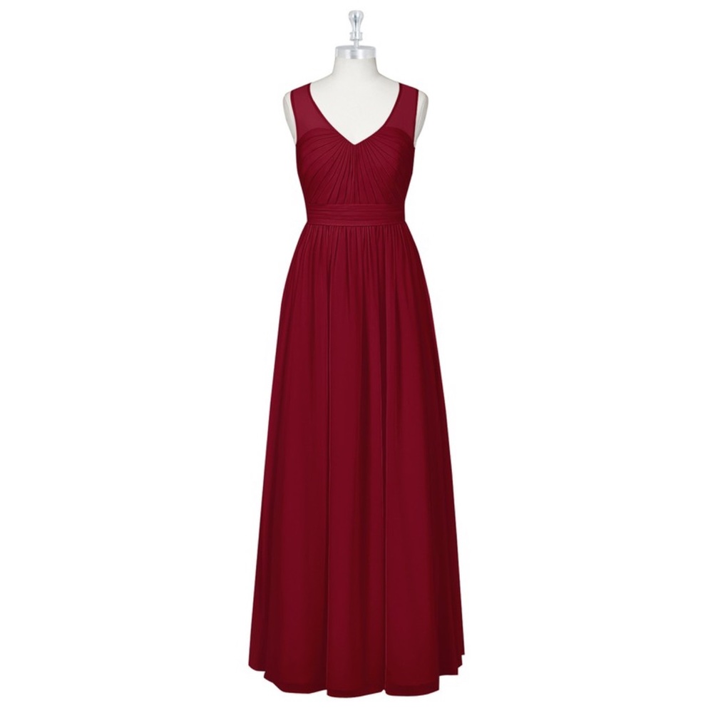 Azazie Raquel dress in Burgundy